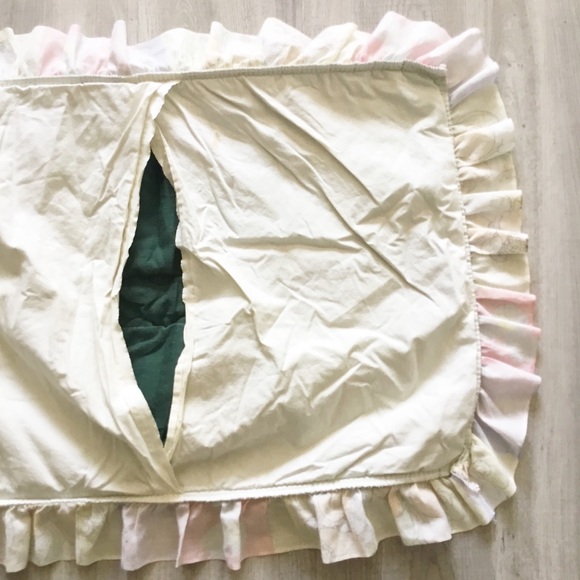 Vintage 1989 PRECIOUS MOMENTS Blanket With Sham Twin Bed Sheet Set - Picture 9 of 14